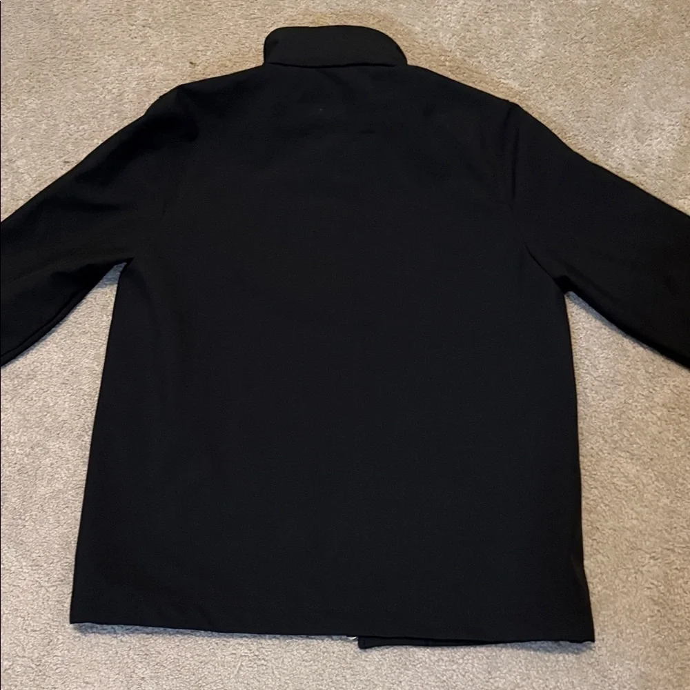 Banana Republic Black High-Collar Coat